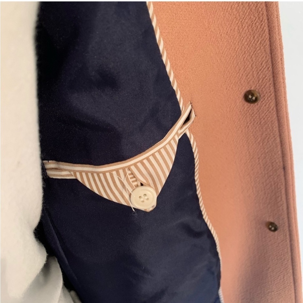 J. Crew Pink Coat in excellent condition 💝 - Picture 10 of 13